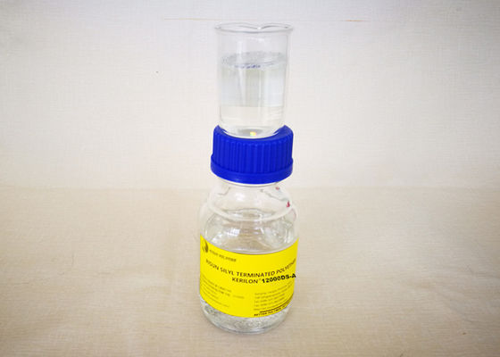 높은 저속한 민감하는 접착제에 의하여 변경되는 실리콘 중합체 낮게 용매 없음